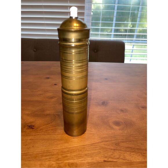 Vintage Brass Coffee Grinder - Picture 1 of 5
